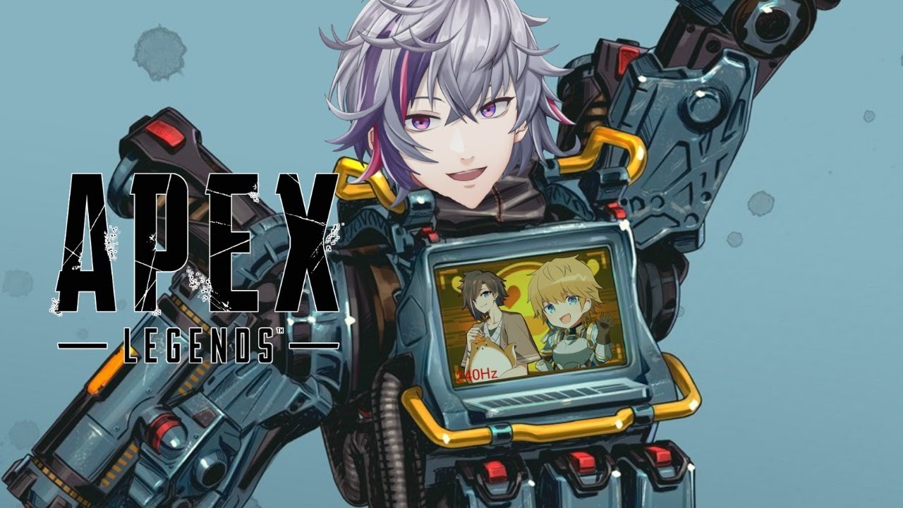 【APEX】CRカップ初チム練始動:面構えが違う男視点【にじさんじ】