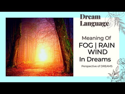 Meaning Of Wind | Rain | Fog In Dreams | Biblical & Spiritual Meaning Of Weather In Dreams