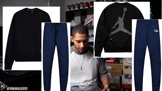 Air Jordan 3 x Fragment Woven Pants and Crewneck Pick Ups