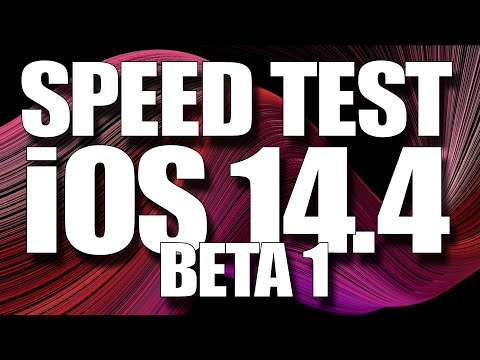Speed Test iOS 14.4 Beta 1 vs iOS 14.3 ( iOS 14.4 Public Beta 1 )