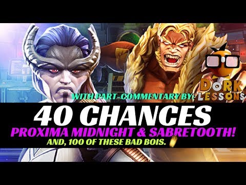 40 PROXIMA MIDNIGHT CRYSTALS!!! (MARVEL: Contest of Champions)