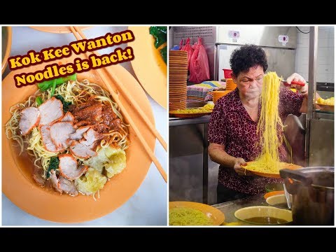 Kok Kee Wanton Mee - O renascimento do prato Hawker mais amado de Cingapura