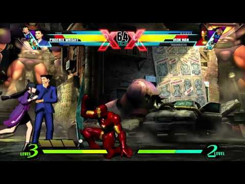 Ultimate Marvel Vs Capcom 3 - Enter Phoenix Wright-- wait WHAT!? -______-