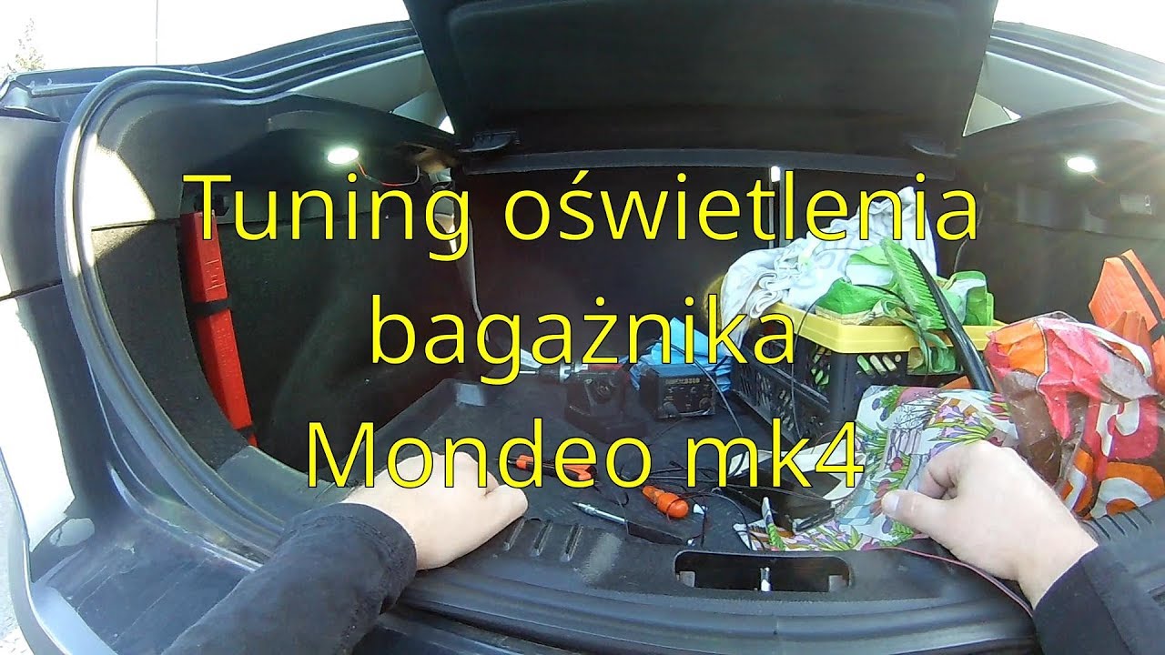 Tuning oświetlenia bagażnika Mondeo MK4