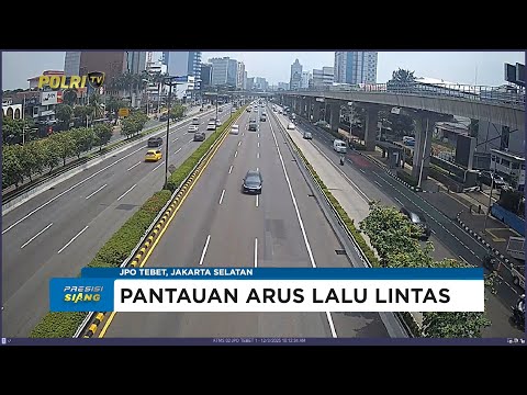 NTMC POLRI - PANTAUAN ARUS LALU LINTAS SIANG 03/12/2025