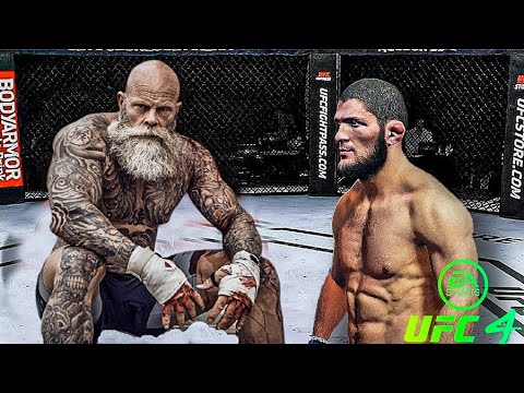 UFC4 Khabib vs Old Bodybuilder UFC 4 - Epic Fighting