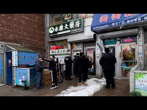 “敢报警就开枪” 歹徒闯纽约2华人药房 只为抢阿片类致瘾药物 或黑市高价售卖 警方出动直升机追捕