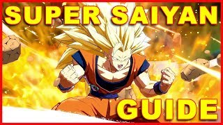 Dragon Ball FighterZ: Transform into Super Saiyan, SS3, SSGSS?