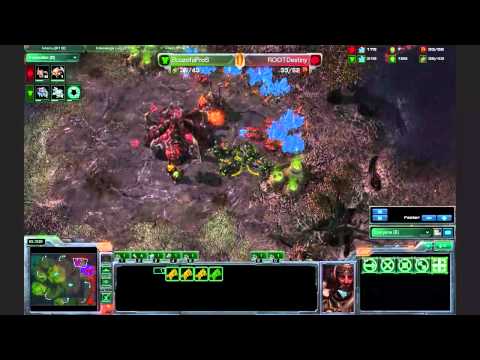 ROOTDestiny vs BcuzofuProS ZvT Starcraft2