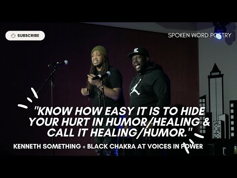 Kenneth Something + Black Chakra - "Dark Humor" @ Voices In Power | Philadelphia | Poetry