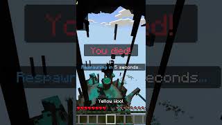 タレットで敵のほうに寄せられて倒された⚔️Cubecraft【統合版サーバー実況・小学生】#shorts #short #minecraft #マイクラ#マイクラpvp
