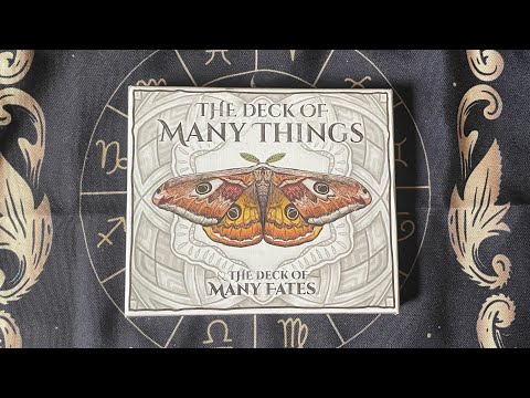 Deck of Many Things & Deck of Many Fates *Unboxing & Flip Through*