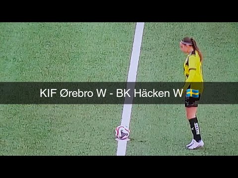 KIF Ørebro W - BK Häcken W 🇸🇪 04-05-2023 0-1 0-2 goals