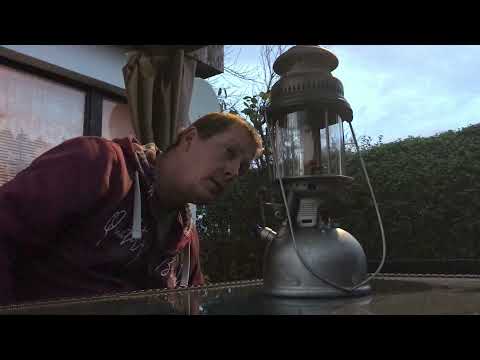 Start Petromax HK500 - neuer Glühstrumpf nach vollständiger Wartung