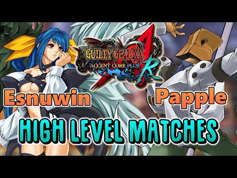 Guilty Gear AC+R - Esnuwin (Dizzy) vs. Papple (Faust) Online Matches