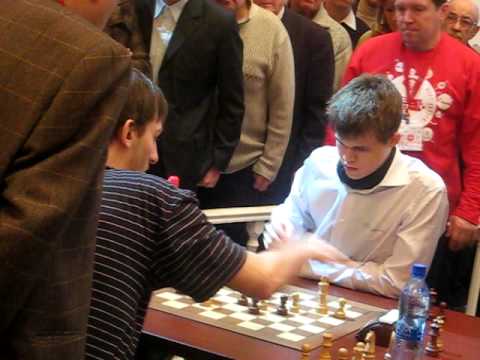 Magnus Сarlsen-  Grischuk  2009 blitz chess WCh