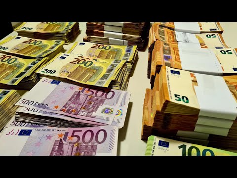 ONE MILLION IN CASH. Real one million EUR