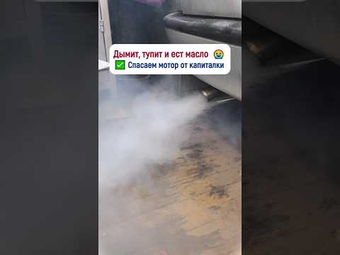 Двигатель жрет масло и дымит 😱 тебе поможет пенная раскоксовка двигателя SINTEC, ссылка в описании