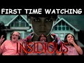 *INSIDIOUS* The Scariest Movie We Have Seen On This Channel  FIRST TIME REACTING!
