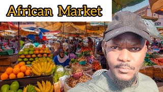 A day at the most crowded Market in my home town. Real African life.