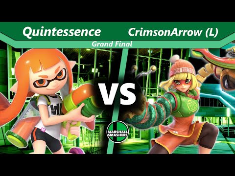 Marshall Smashers @ Dualcon - Quintessence (Inkling) VS CrimsonArrow (Min Min)