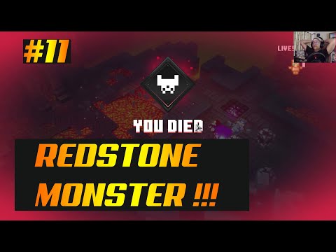 INSANE KILL - Indian Gamer Destroys Redstone Monster in Minecraft!