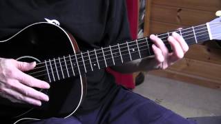 Acoustic Blues Lesson - Sportin&#39; Life Blues