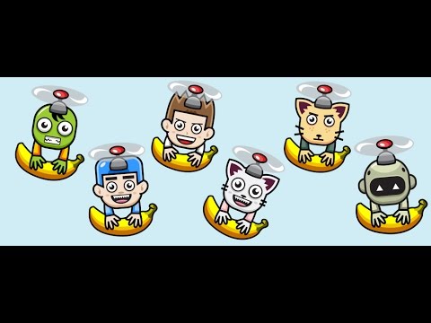 Banana Copter Swing - Tap Game