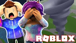 Surviving A Tornado On Roblox! w/JoeyGraceffa