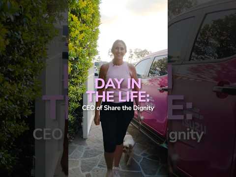 Day in the life of Share The Dignity's CEO | Isuzu UTE Australia