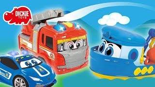 Feuerwehreinsatz am See | Happy Fendt Polizei, Feuerwehr und Boot | Dickie Toys | MeinSpielzeugmarkt