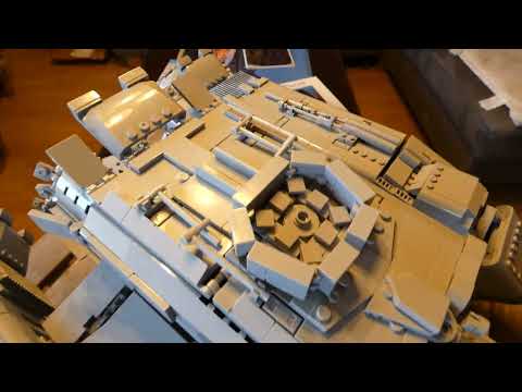 USCSS Nostromo  / Bluebrixx Nave Nostro , ein Modell aus Klemmbausteinen