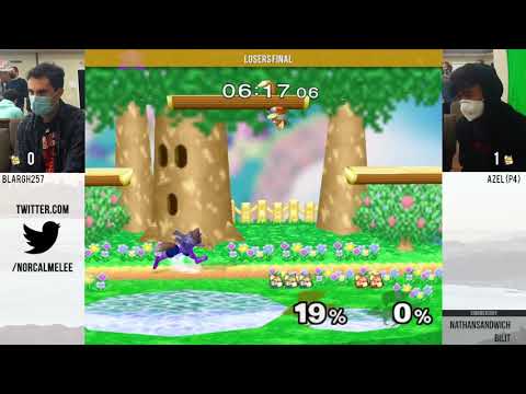 Bay Area Rumble II (LF): blargh257 (Fox) vs Azel (Fox)