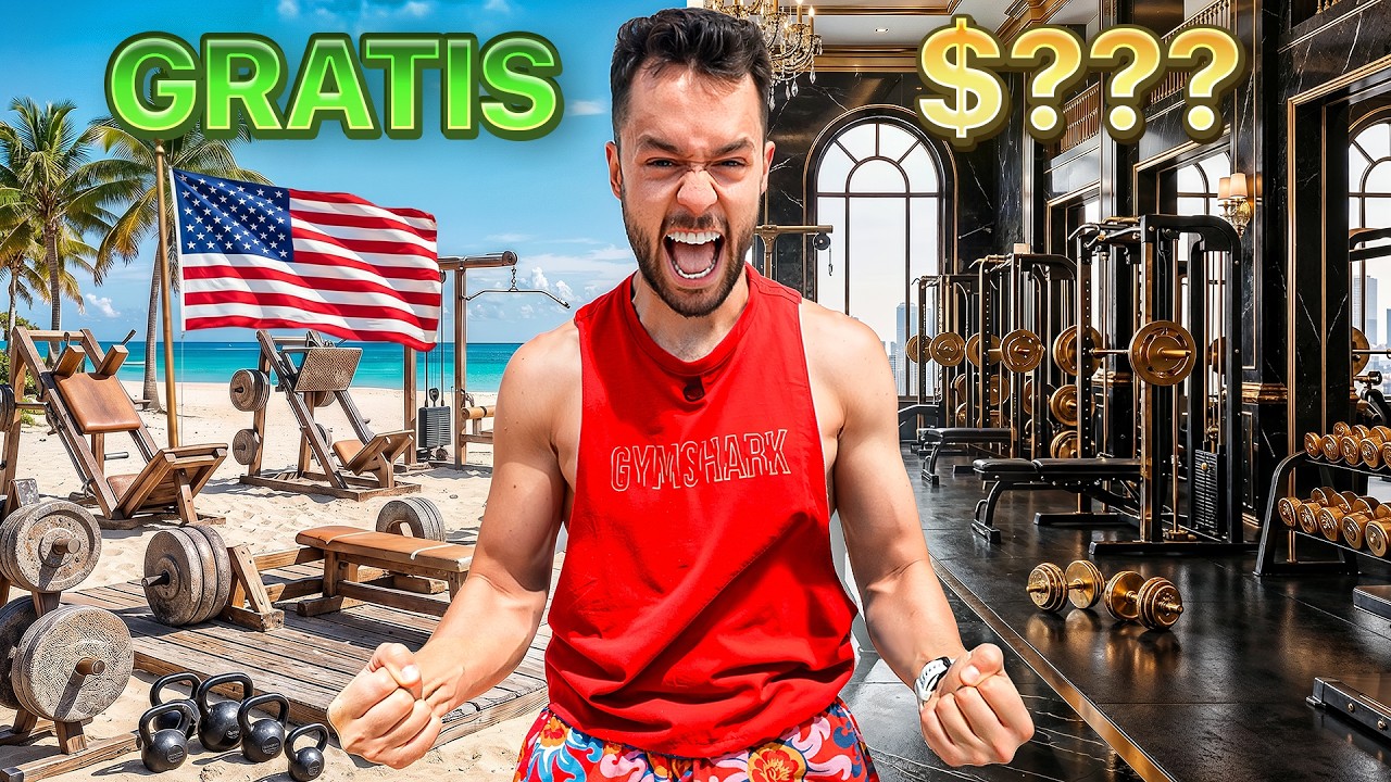 GYM GRATIS VS CARO EN ESTADOS UNIDOS - TheGrefg