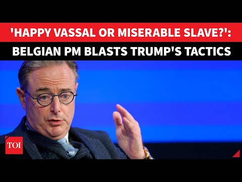 Belgium PM Unleashes FURY At 'Monster' Trump Over Greenland: 'You're Crossing All Red Lines'