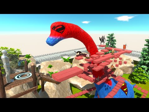 FPS AVATAR EXTREME PARKOUR DEADLY FOREST - Animal Revolt Battle Simulator