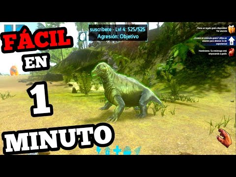 How to tame a moschops in ark mobile