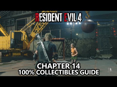 Resident Evil 4 - All Collectibles - Chapter 14 (Treasures, Castellans, Weapons, Upgrades, Recipes)