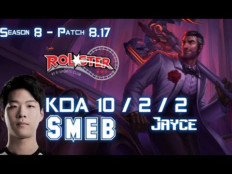 KT Smeb JAYCE vs RENEKTON Top - Patch 8.17 KR Ranked