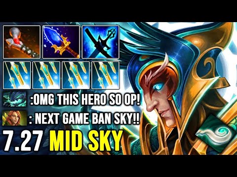 Dota 2 EPIC 100% Magic Damage Scepter Skywrath Mage Deleted Enmies Like Paper