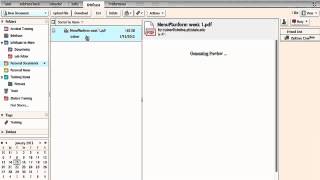 Creating/Adding Documents to a Briefcase in Zimbra 8