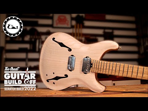 GGBO 2022 scratch build guitar episode 41