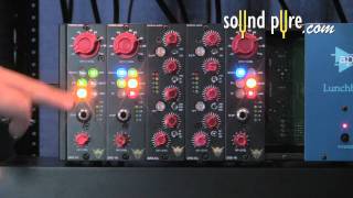 Video thumbnail for Phoenix Audio DRS-1R 500 Series Module Preamp by soundpurestudios