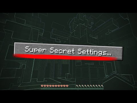 All Super Secret Settings | Minecraft