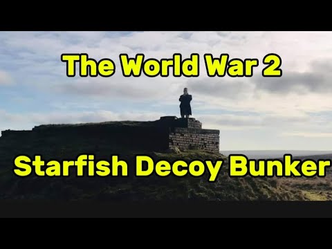 The Abandoned World War 2 Starfish Decoy Bunker. Cragg Vale