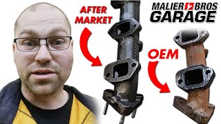 Aftermarket Parts (Dorman) VS Ford OEM (Motorcraft) | Malier Bros Garage