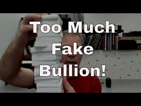 FAKE Bullion - Look What Came In The Coin Shop - Don't Get Scammed
