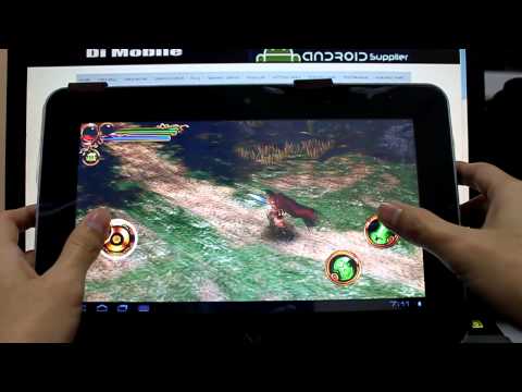 Hero Of Sparta Gameloft HD on Honeycomb 3G Tab D21 Di Mobile
