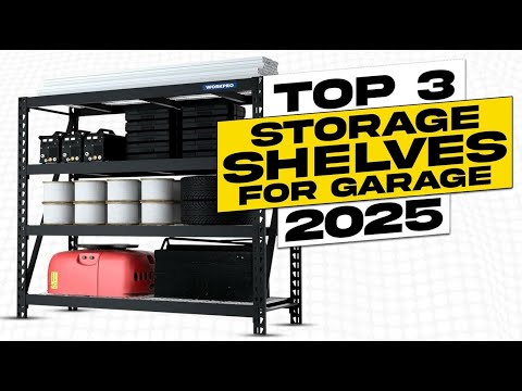 Top 3 BEST Storage Shelves for Garage