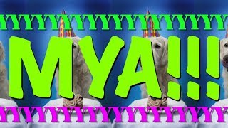HAPPY BIRTHDAY MYA! - EPIC Happy Birthday Song